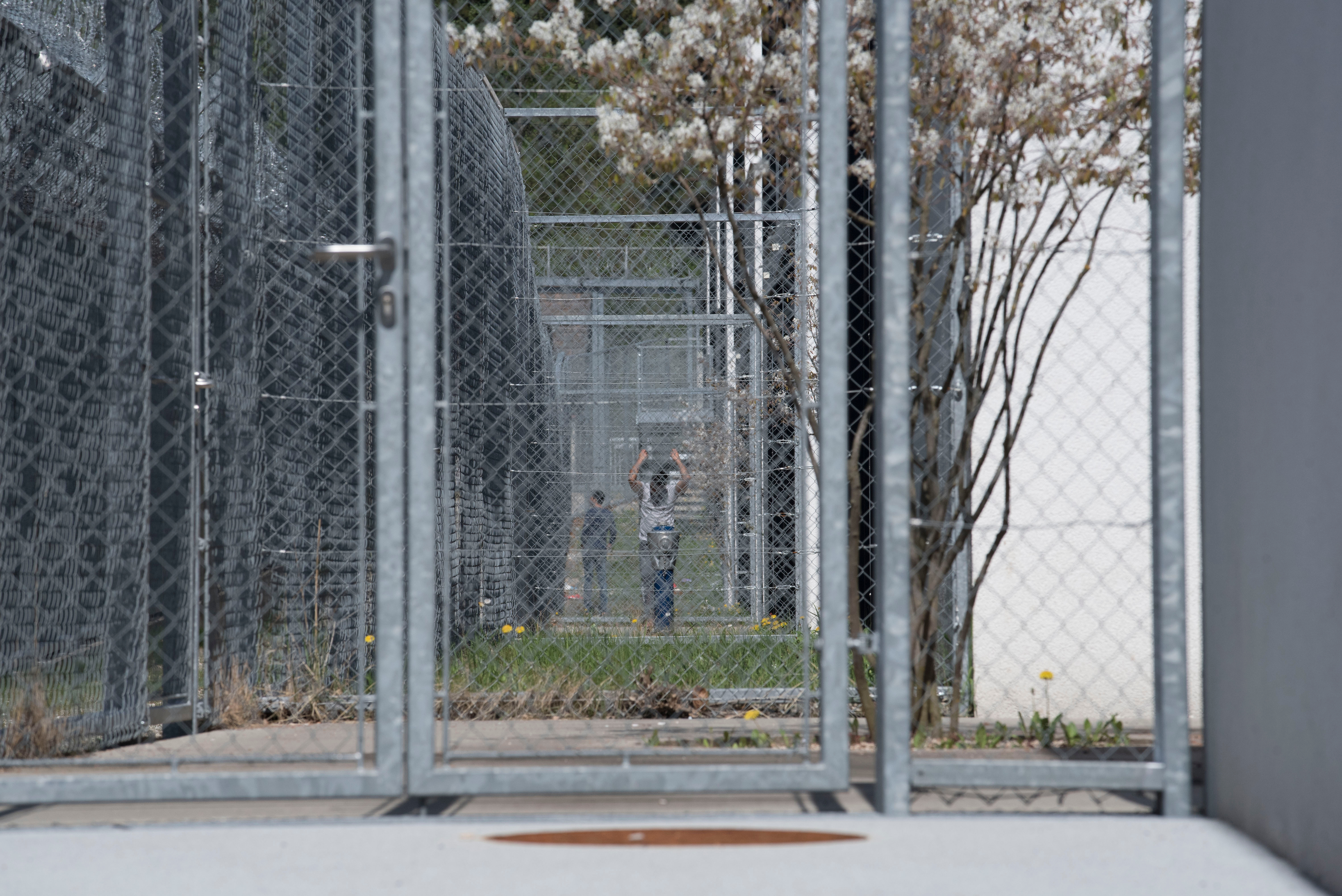 Image of detention area.